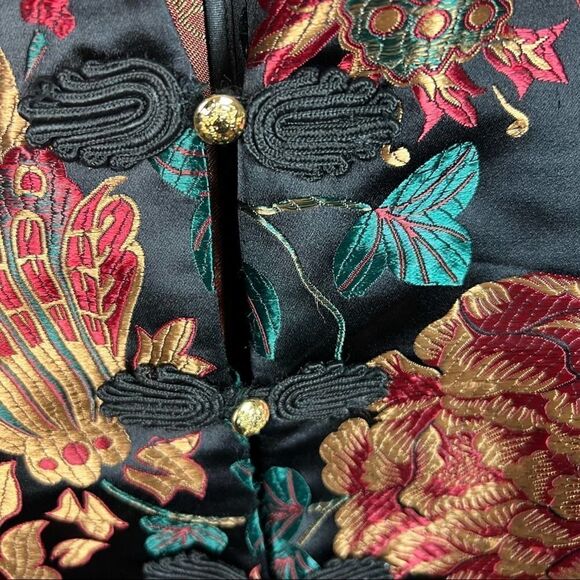 Soft Surroundings Moon Dynasty Asian Inspired Chinoiserie Jacket - Picture 10 of 16